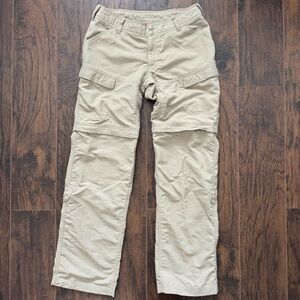 The North Face Size 4 Tan Zip Off Pants